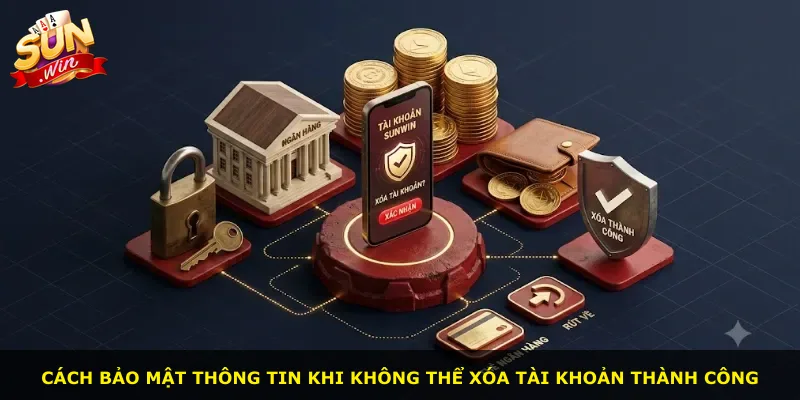Cách bảo mật thông tin khi không thể xóa tài khoản thành công