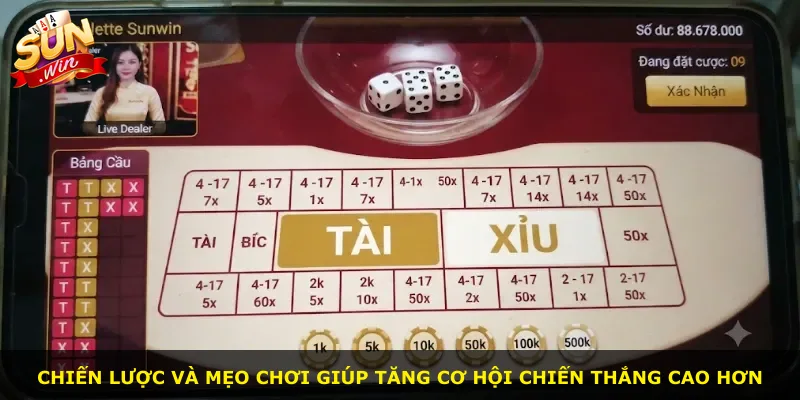 Chiến lược và mẹo chơi giúp tăng cơ hội chiến thắng cao hơn