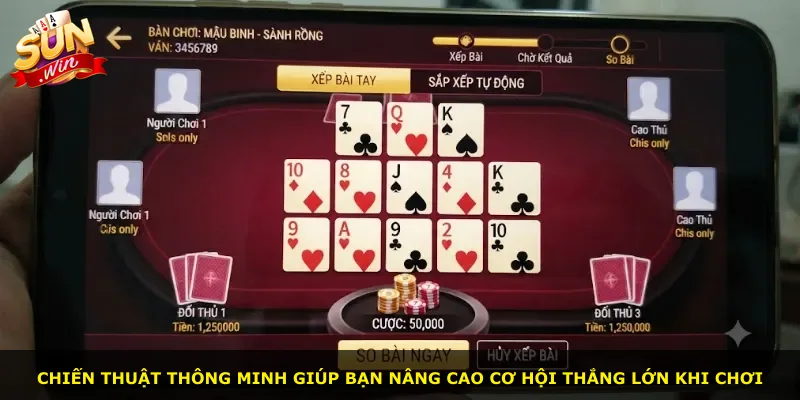 Chiến thuật thông minh giúp bạn nâng cao cơ hội thắng lớn khi chơi