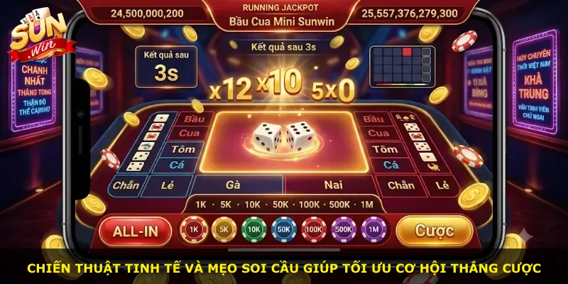 Chiến thuật tinh tế và mẹo soi cầu giúp tối ưu cơ hội thắng cược