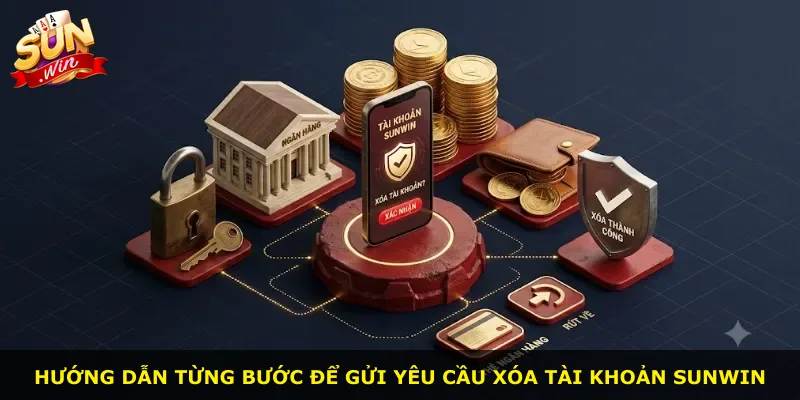 Hướng dẫn từng bước để gửi yêu cầu xóa tài khoản Sunwin