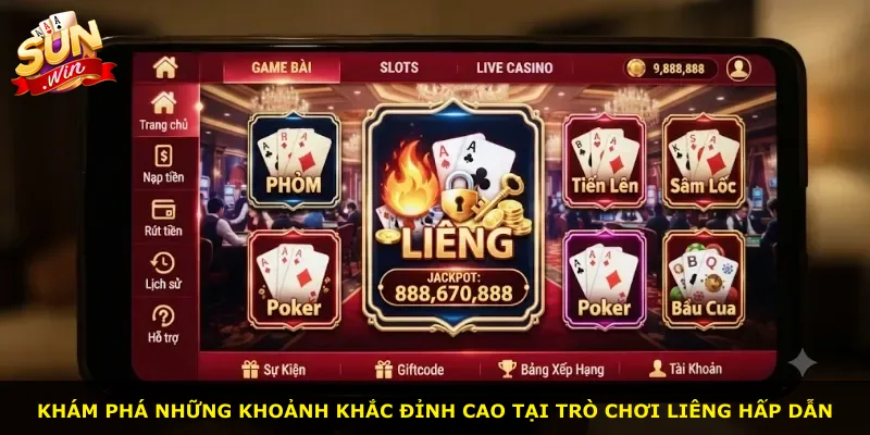 Khám phá những khoảnh khắc đỉnh cao tại trò chơi liêng hấp dẫn