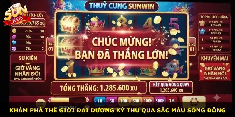 Khám phá thế giới đại dương kỳ thú qua sắc màu sống động