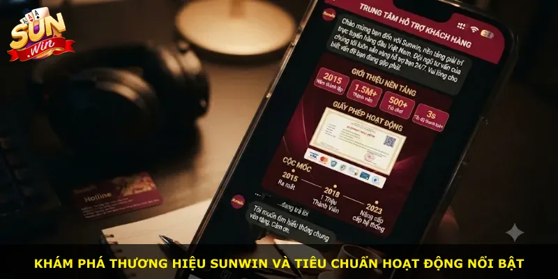 Khám phá thương hiệu Sunwin và tiêu chuẩn hoạt động nổi bật