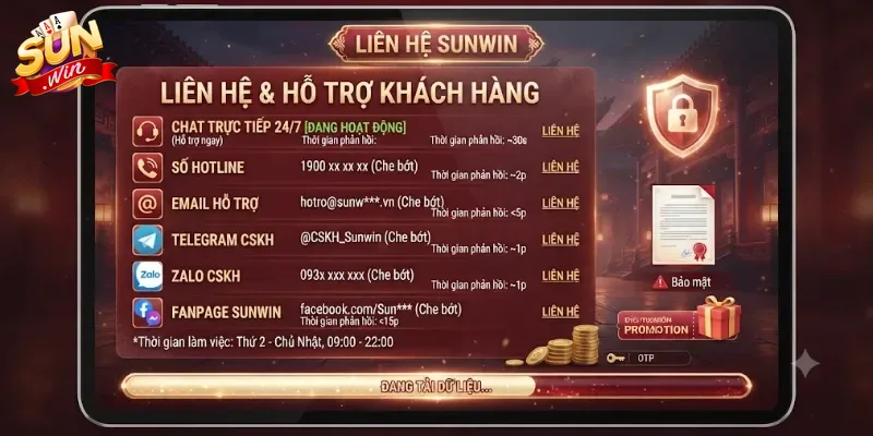 Liên Hệ Sunwin Nhanh Chóng, Hỗ Trợ Chi Tiết Mọi Thắc Mắc Cho Người Chơi