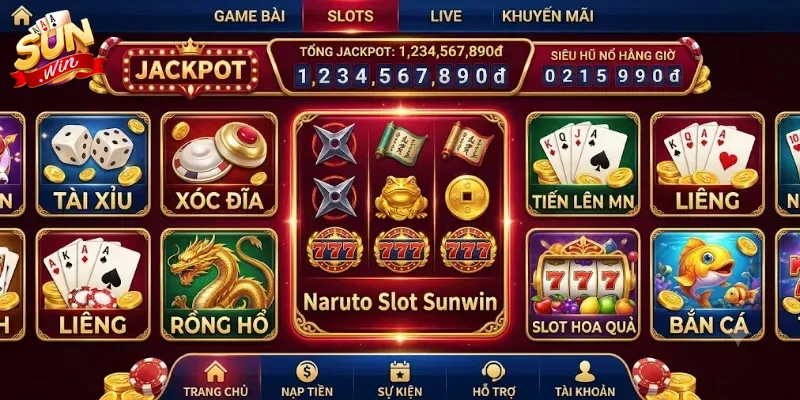 Naruto Slot Sunwin Quay Hũ Cực Đã, Săn Thưởng Hấp Dẫn Mỗi Ngày